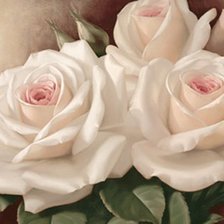 Схема вышивки «розы»