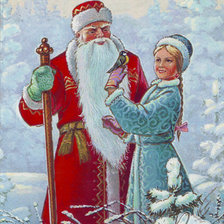 Схема вышивки «С новым годом»