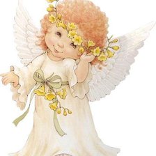 Схема вышивки «Ангел»