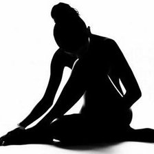 Схема вышивки «Девушка»