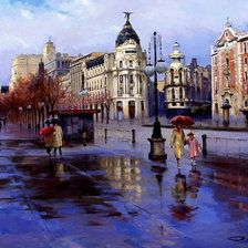 Схема вышивки «Серия "Пейзажи"»