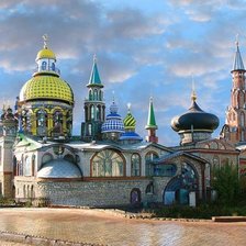 Схема вышивки «храм всех религий»