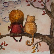 Схема вышивки «осень»