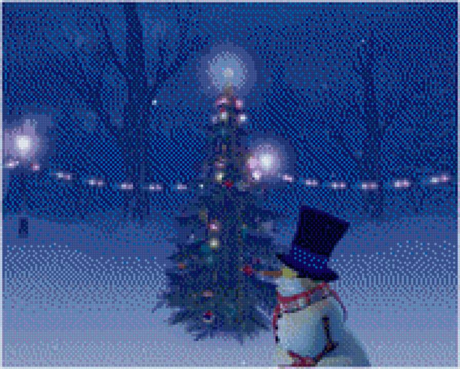 скоро зима - снеговик, новый год - предпросмотр