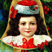 Схема вышивки «старинная открытка»