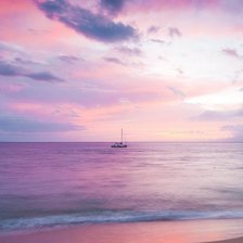 Схема вышивки «пейзаж»