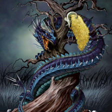 Схема вышивки «хранитель золотого руна»