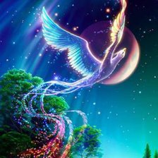 Схема вышивки «Феникс»