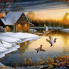 Схема вышивки «картина»