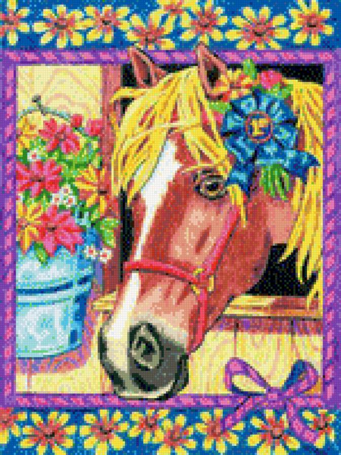 лошадка - лошади, кони - предпросмотр