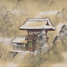 Схема вышивки «Снег»