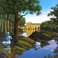 Схема вышивки «картина»