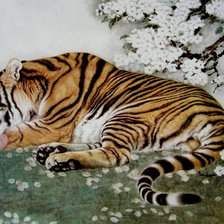 Схема вышивки «китайская живопись»