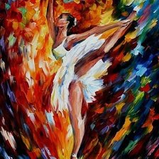 Схема вышивки «балет»