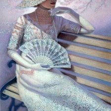 Схема вышивки «женский образ»