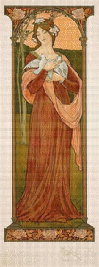 Женские образы от Elisabeth Sonrel - люди, женский образ, девушка, живопись - предпросмотр