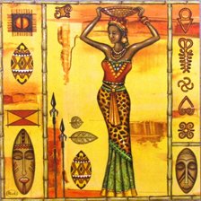 Схема вышивки «Африканка»