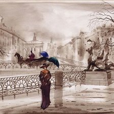 Схема вышивки «Питер в акварели»