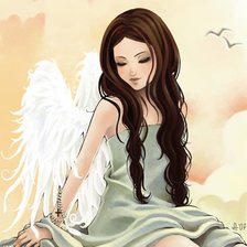 Схема вышивки «девушка»