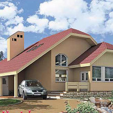 Схема вышивки «Дом мечты»