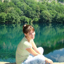 Голубое озеро