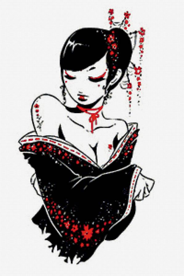 Гейша - япония, гейша - предпросмотр