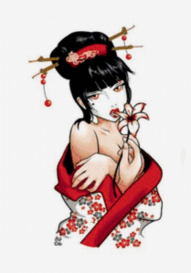 Гейша - япония, гейша - предпросмотр