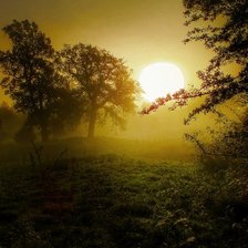 Схема вышивки «Рассвет»