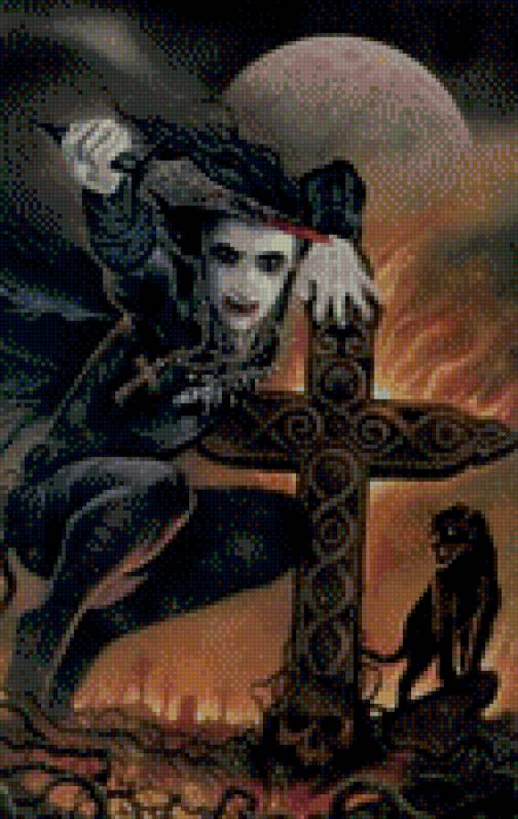 убийца - вампир, мрак, тьма, парень - предпросмотр