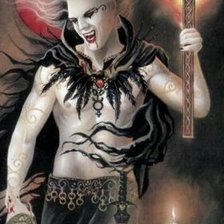 Схема вышивки «колдун»