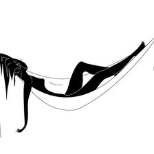 Схема вышивки «Гамак»