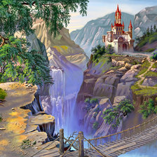 Схема вышивки «Сказочная страна»