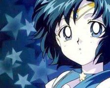 Схема вышивки «Ами Сейлор Меркури»