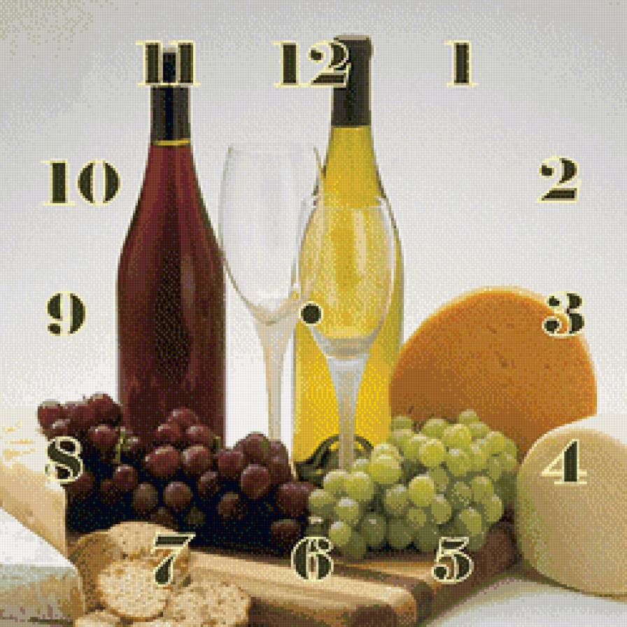 Часы - для кухни, часы - предпросмотр