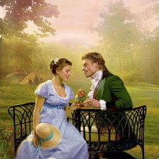 Схема вышивки «Он и Она»