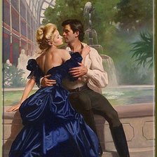 Схема вышивки «Он и Она»