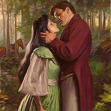 Схема вышивки «Он и Она»