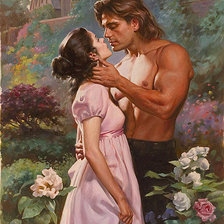 Схема вышивки «Он и Она»