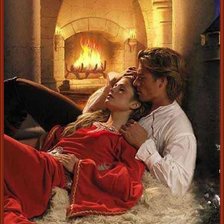 Схема вышивки «Он и Она»