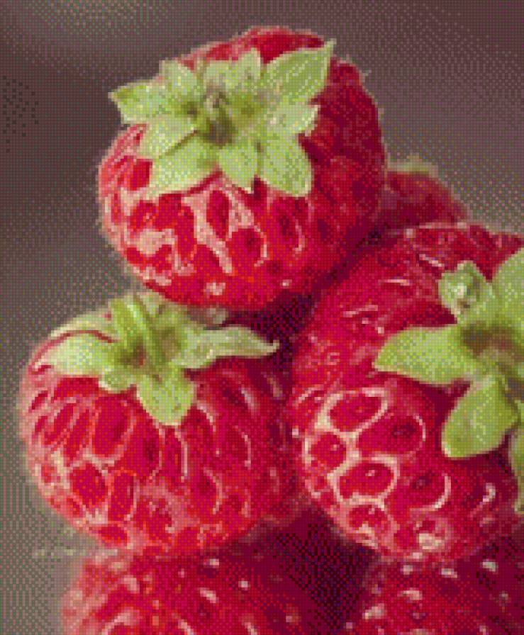 Клубничка - фрукты - предпросмотр