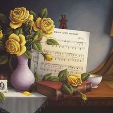 Схема вышивки «букет роз»