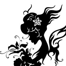 Схема вышивки «Силуэт»