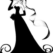 Схема вышивки «Силуэт»