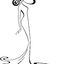 Схема вышивки «Силуэт»