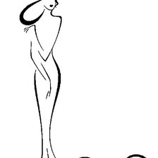 Схема вышивки «Силуэт»