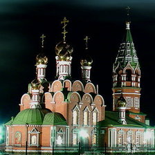 Схема вышивки «собор»