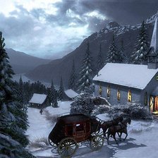 Схема вышивки «Серия "Пейзажи"»