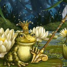 Схема вышивки «царевна-лягушка»