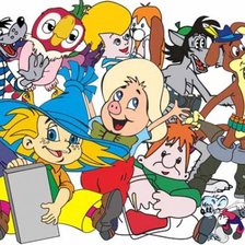 Схема вышивки «Мультяшки»