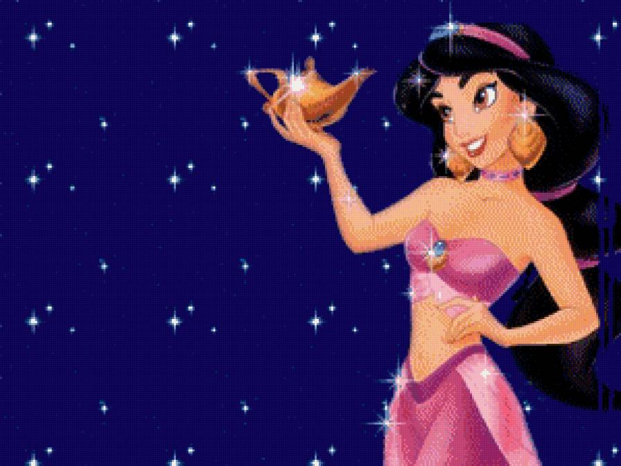 Жасмин - из детства, девушка, принцесса - предпросмотр